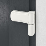 Haustür Kunststoff Premium F047 RAL 7016-RAL 7016 Detail Bänder
