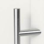 Haustür Kunststoff Premium F053 RAL 9016-RAL 9016 Detail Drücker