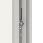 Haustür Kunststoff Premium F053 RAL 9016-RAL 9016 Detail Schließer
