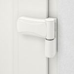 Haustür Kunststoff Premium F053 RAL 7016-RAL 9016 Detail Bänder