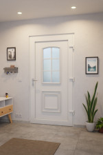 Haustür Kunststoff Premium T002 RAL 7016-RAL 9016 Stilwelt innen