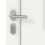 Haustür Kunststoff Premium T002 RAL 7016-RAL 9016 Detail Oberfläche