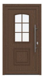 Haustür Kunststoff Premium T002 Sherwood-Sherwood Frontansicht außen