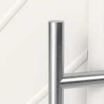 Haustür Kunststoff Premium T005 RAL 9016-RAL 9016 Detail Drücker