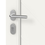 Haustür Kunststoff Premium T005 RAL 9016-RAL 9016 Detail Oberfläche