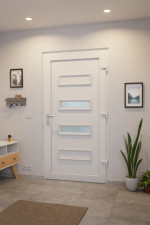 Haustür Kunststoff Premium T010 RAL 7016-RAL 9016 Stilwelt innen