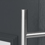 Haustür Kunststoff Premium T010 RAL 7016-RAL 7016 Detail Drücker