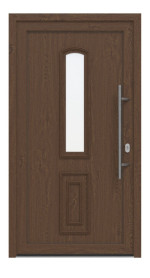 Haustür Kunststoff Premium T013 Sherwood-Sherwood Frontansicht außen