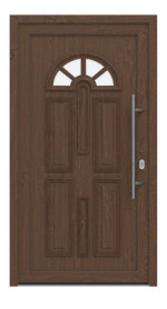 Haustür Kunststoff Premium T015 Sherwood-Sherwood Frontansicht außen