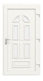 Haustür Kunststoff Premium T023 RAL 7016-RAL 9016 Frontansicht innen