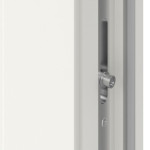 Haustür Kunststoff Premium T024 RAL 9016-RAL 9016 Detail Schließer