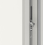 Haustür Kunststoff Premium T034 RAL 9016-RAL 9016 Detail Schließer