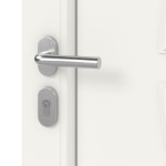 Haustür Kunststoff Premium T034 RAL 9016-RAL 9016 Detail Oberfläche