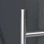 Haustür Kunststoff Premium T034 RAL 7016-RAL 7016 Detail Drücker