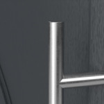 Haustür Kunststoff Premium T035 RAL 7016-RAL 9016 Detail Drücker
