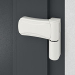 Haustür Kunststoff Premium T036 Anthrazit Struktur-Anthrazit Struktur Detail Bänder