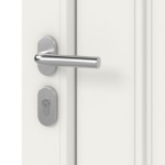 Haustür Kunststoff Premium T036 RAL 7016-RAL 9016 Detail Oberfläche
