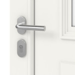Haustür Kunststoff Premium T043 RAL 7016-RAL 9016 Detail Oberfläche