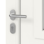 Haustür Kunststoff Premium T045 RAL 9016-RAL 9016 Detail Oberfläche