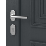 Haustür Kunststoff Premium T047 RAL 7016-RAL 7016 Detail Oberfläche