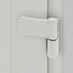 Haustür Kunststoff Premium T050 RAL 7016-RAL 9016 Detail Bänder