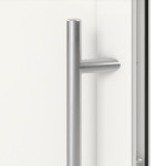 Meeth Haustür Optima 01 RAL 9016-RAL 9016 Detail Drücker