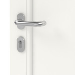 Meeth Haustür Optima 01 RAL 9016-RAL 9016 Detail Oberfläche