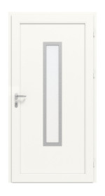 Meeth Haustür Optima 32 RAL 9016-RAL 9016 Frontansicht innen