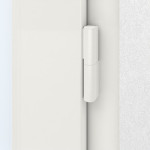 Meeth Haustür Optima 60 RAL 7016-RAL 9016 Detail Bänder