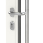 Meeth Haustür Optima 60 RAL 7016-RAL 9016 Detail Oberfläche