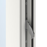 Meeth Haustür Optima 60 RAL 9016-RAL 9016 Detail Schließer