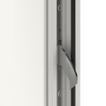 Meeth Haustür Optima Pro 102 RAL 9016-RAL 9016 Detail Schließer