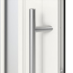 Meeth Haustür Optima Pro 104 RAL 9016-RAL 9016 Detail Drücker