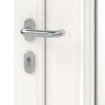 Meeth Haustür Optima Pro 104 RAL 9016-RAL 9016 Detail Oberfläche