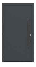 Hörmann Haustür ISOPRO IP 010 RAL 7016-RAL 7016 Frontansicht außen