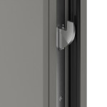 Hörmann Haustür ISOPRO IP 010 RAL 9007-RAL 9007 Detail Schließer