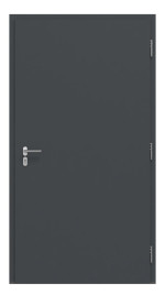 Hörmann Haustür ISOPRO IP 015 RAL 7016-RAL 7016 Frontansicht innen