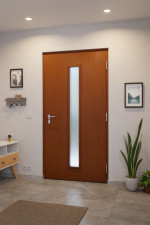 Hörmann Haustür ISOPRO IP 020 Golden Oak-Golden Oak Stilwelt innen