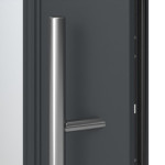 Hörmann Haustür ISOPRO IP 410 RAL 7016-RAL 7016 Detail Drücker