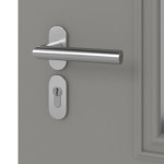 Hörmann Haustür ISOPRO IP 410 RAL 9007-RAL 9007 Detail Oberfläche
