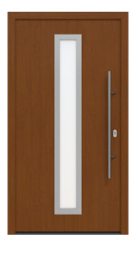 Hörmann Haustür ISOPRO IP 700 Golden Oak-Golden Oak Frontansicht außen