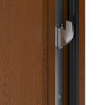 Hörmann Haustür ISOPRO IP 700 Golden Oak-Golden Oak Detail Schließer