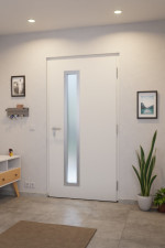 Hörmann Haustür ISOPRO IP 730 RAL 9016-RAL 9016 Stilwelt innen