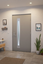 Hörmann Haustür ISOPRO IP 780 RAL 9007-RAL 9007 Stilwelt innen