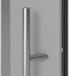 Hörmann Haustür ISOPRO IP 790 RAL 9006-RAL 9006 Detail Drücker