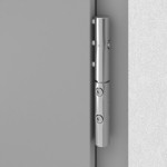 Hörmann Haustür ISOPRO IP 790 RAL 9006-RAL 9006 Detail Bänder