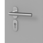 Hörmann Haustür ISOPRO IP 790 RAL 9006-RAL 9006 Detail Oberfläche