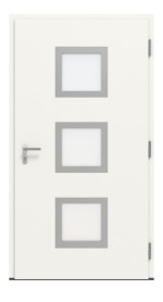 Hörmann Haustür ISOPRO IP 810 RAL 9016-RAL 9016 Frontansicht innen