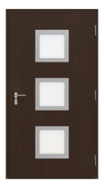 Hörmann Haustür ISOPRO IP 810 Night Oak-Night Oak Frontansicht innen