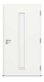 Hörmann Haustür ISOPRO Secur IPS 020 RAL 9016-RAL 9016 Frontansicht innen